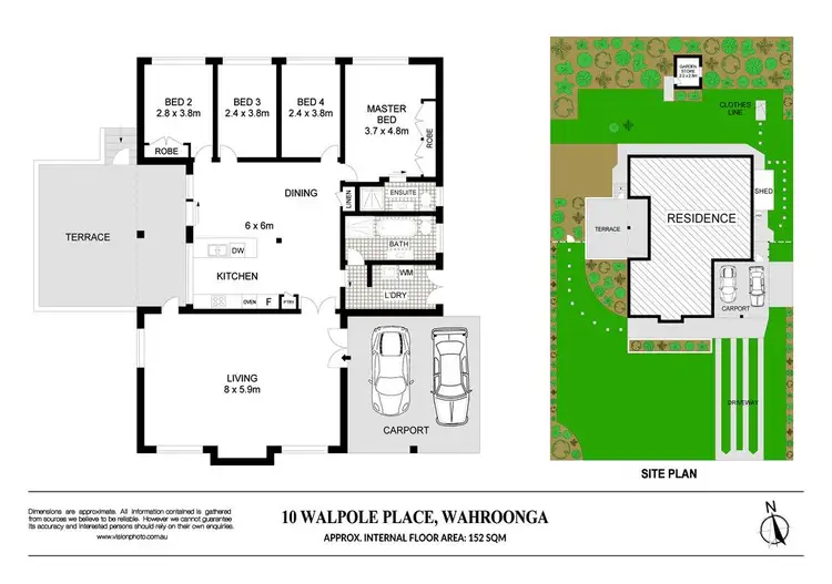Floorplan of Homely house listing, 10 Walpole Place, Wahroonga NSW 2076