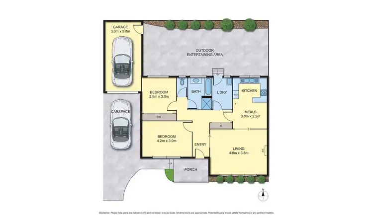Floorplan of Homely villa listing, 7 Kaye Court, Coburg VIC 3058