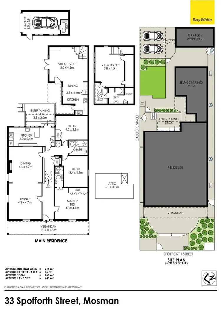Floorplan of Homely house listing, 33 Spofforth Street, Mosman NSW 2088