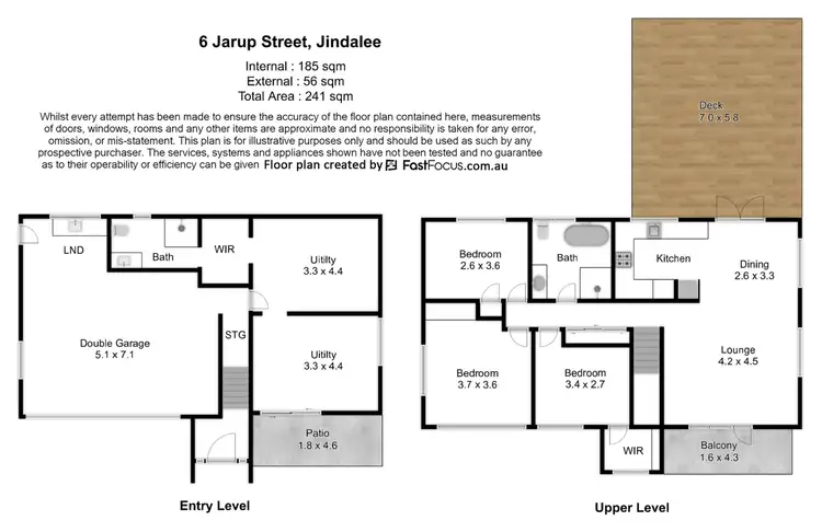 Floorplan of Homely house listing, 6 Jarup Street, Jindalee QLD 4074