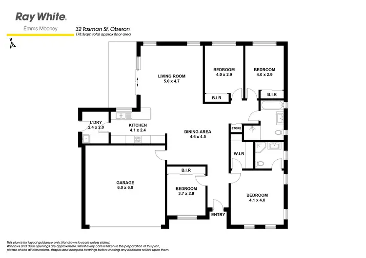 Floorplan of Homely house listing, 32 Tasman Street, Oberon NSW 2787