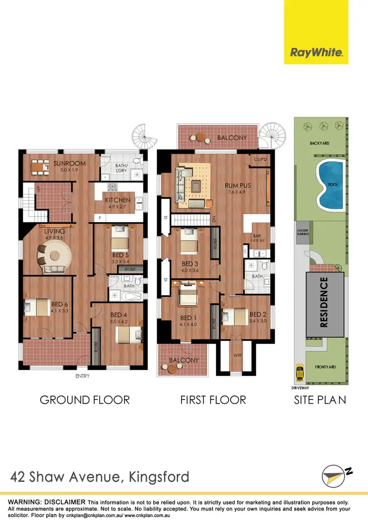 Floorplan of Homely house listing, 42 Shaw Avenue, Kingsford NSW 2032