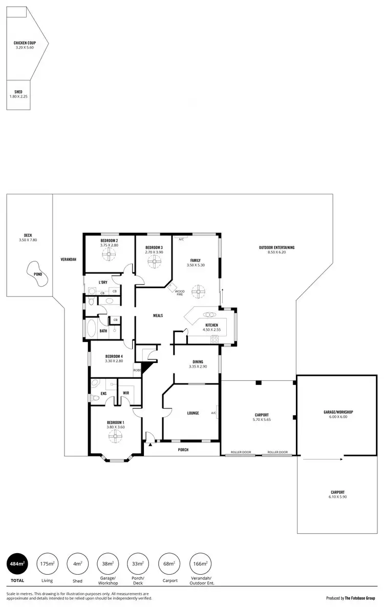 Floorplan of Homely house listing, 48 Sandergrove Road, Strathalbyn SA 5255