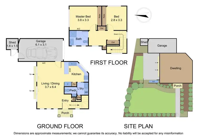 Floorplan of Homely townhouse listing, 1/12 Armstrong Road, Bayswater VIC 3153
