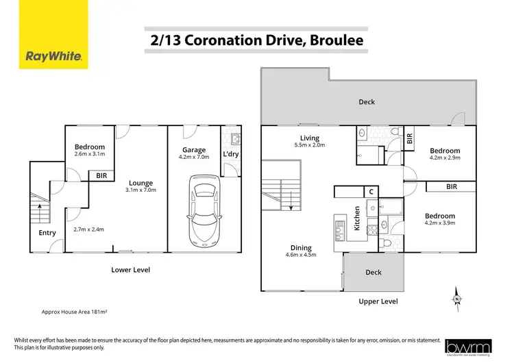 Floorplan of Homely house listing, 2/13 Coronation Drive, Broulee NSW 2537