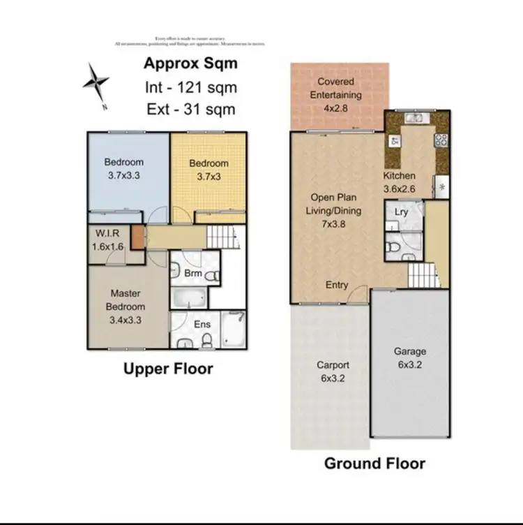 Floorplan of Homely townhouse listing, 69/245 Handford Road, Taigum QLD 4018