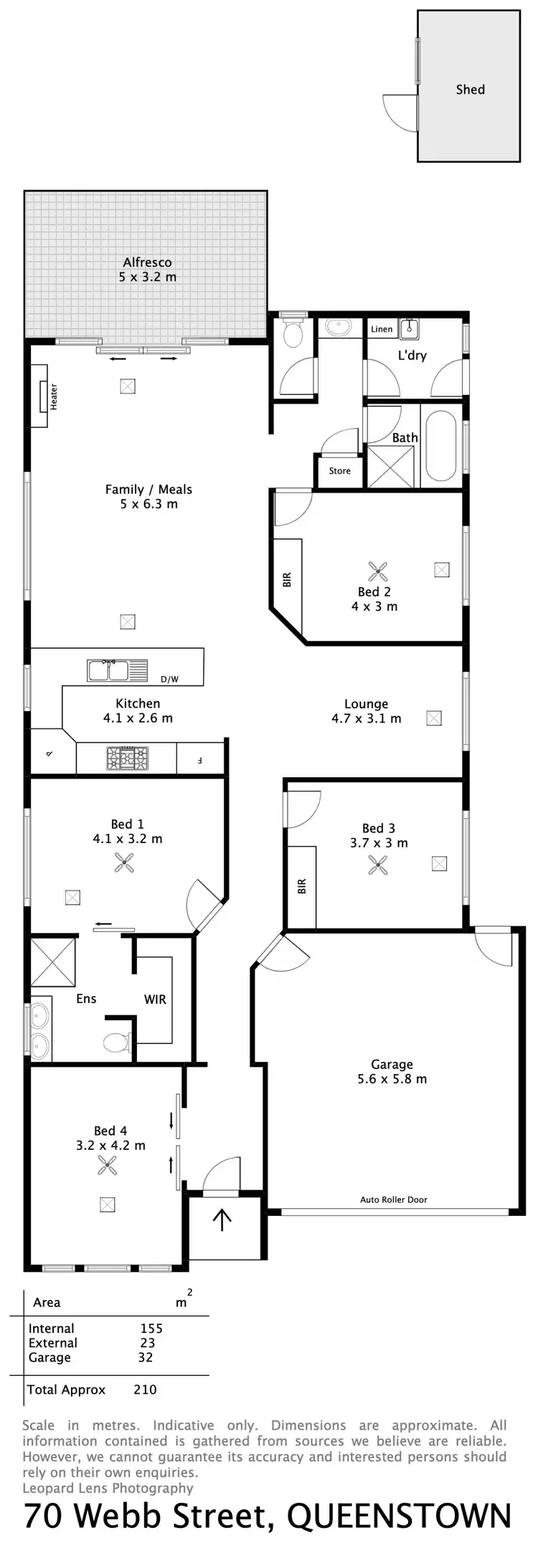 Floorplan of Homely house listing, 70 Webb Street, Queenstown SA 5014