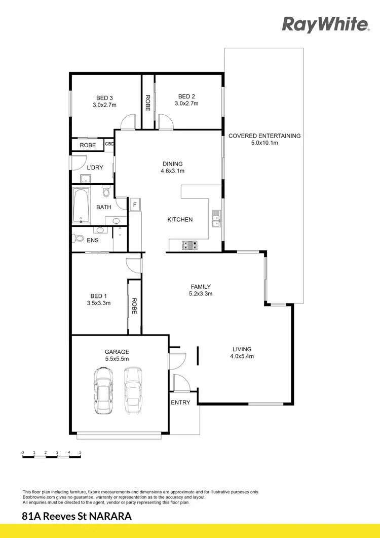 Floorplan of Homely house listing, 81A Reeves Street, Narara NSW 2250