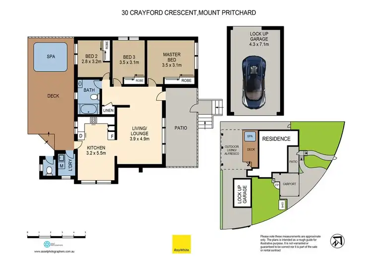 Floorplan of Homely house listing, 30 Crayford Crescent, Mount Pritchard NSW 2170