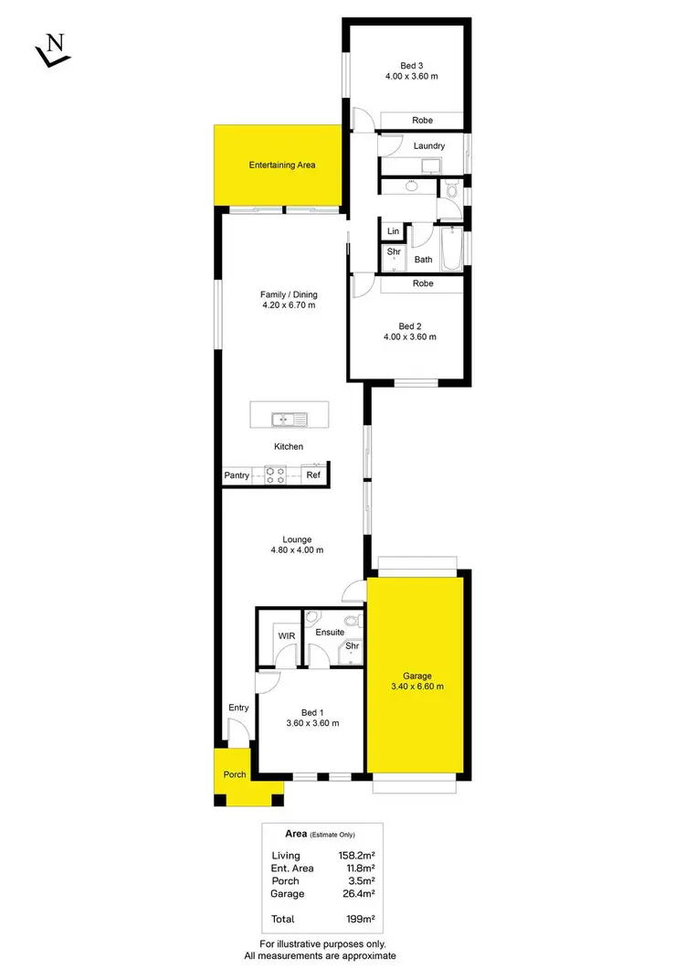 Floorplan of Homely house listing, 89 Bowker Street, Warradale SA 5046
