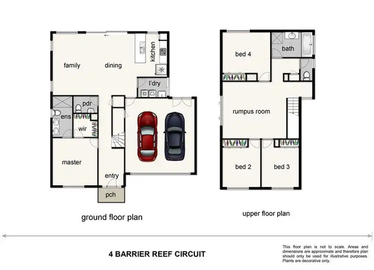 Floorplan of Homely house listing, 4 Barrier Reef Circuit, Endeavour Hills VIC 3802