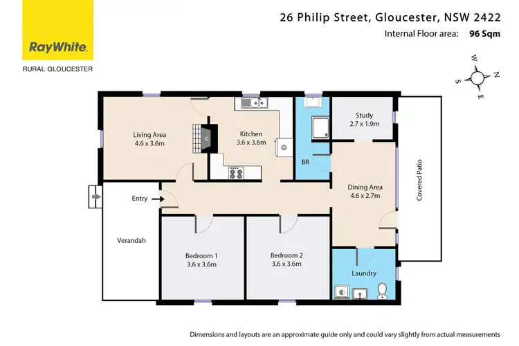 Floorplan of Homely house listing, 26 Philip Street, Gloucester NSW 2422