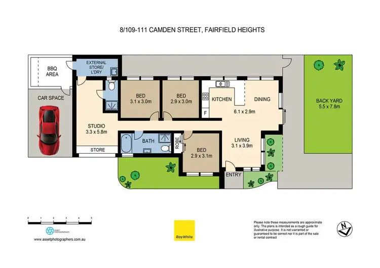 Floorplan of Homely house listing, 8/109-111 Camden Street, Fairfield Heights NSW 2165