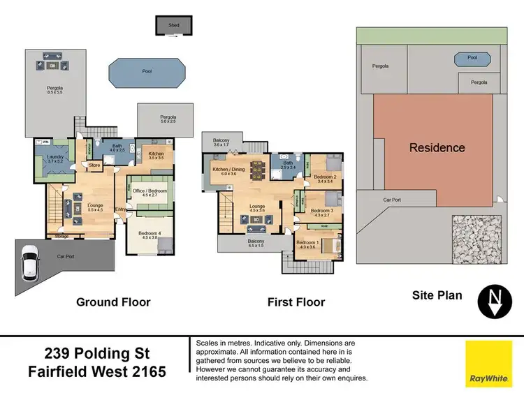 Floorplan of Homely house listing, 239 Polding Street, Fairfield West NSW 2165