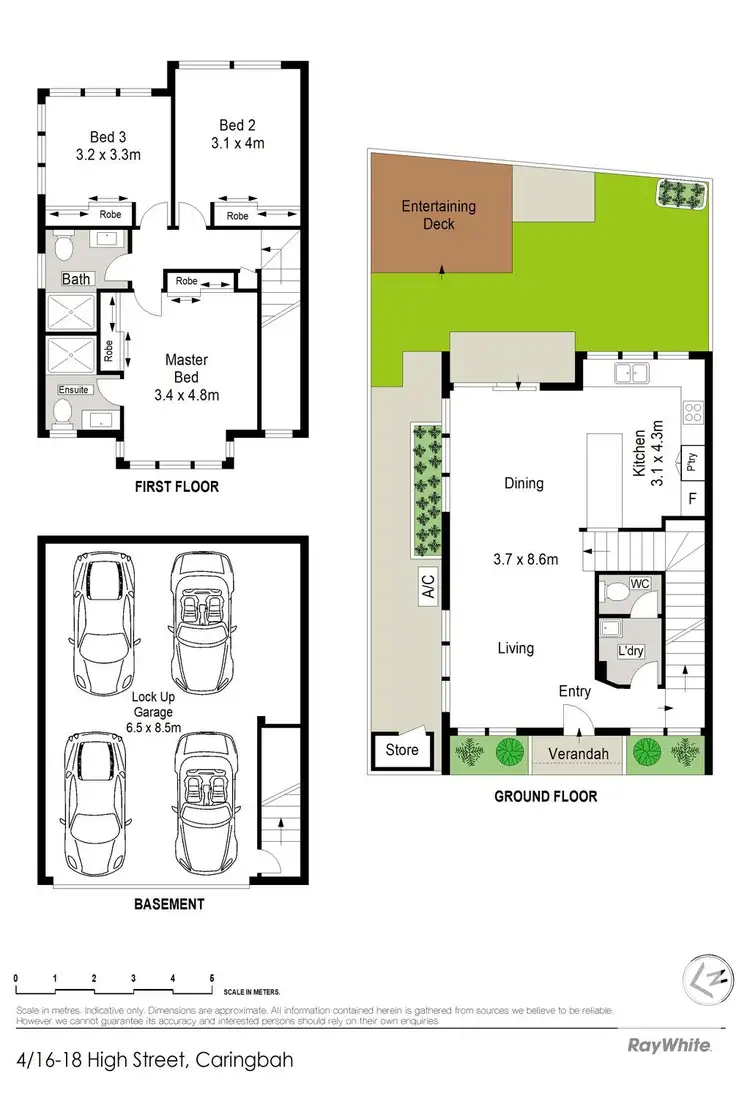 Floorplan of Homely townhouse listing, 4/16-18 High Street, Caringbah NSW 2229