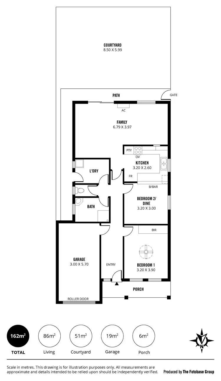 Floorplan of Homely unit listing, 1/63 Austral Terrace, Morphettville SA 5043