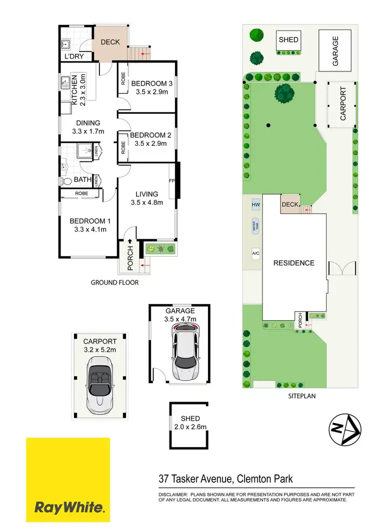 Floorplan of Homely house listing, 37 Tasker Avenue, Clemton Park NSW 2206
