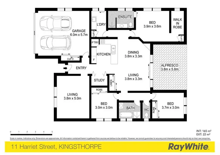 Floorplan of Homely house listing, 11 Harriet Street, Kingsthorpe QLD 4400