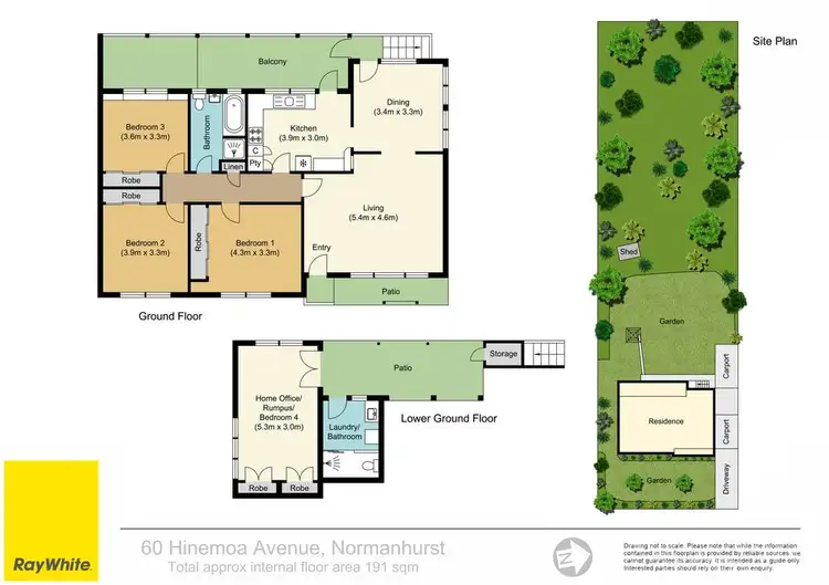 Floorplan of Homely house listing, 60 Hinemoa Avenue, Normanhurst NSW 2076