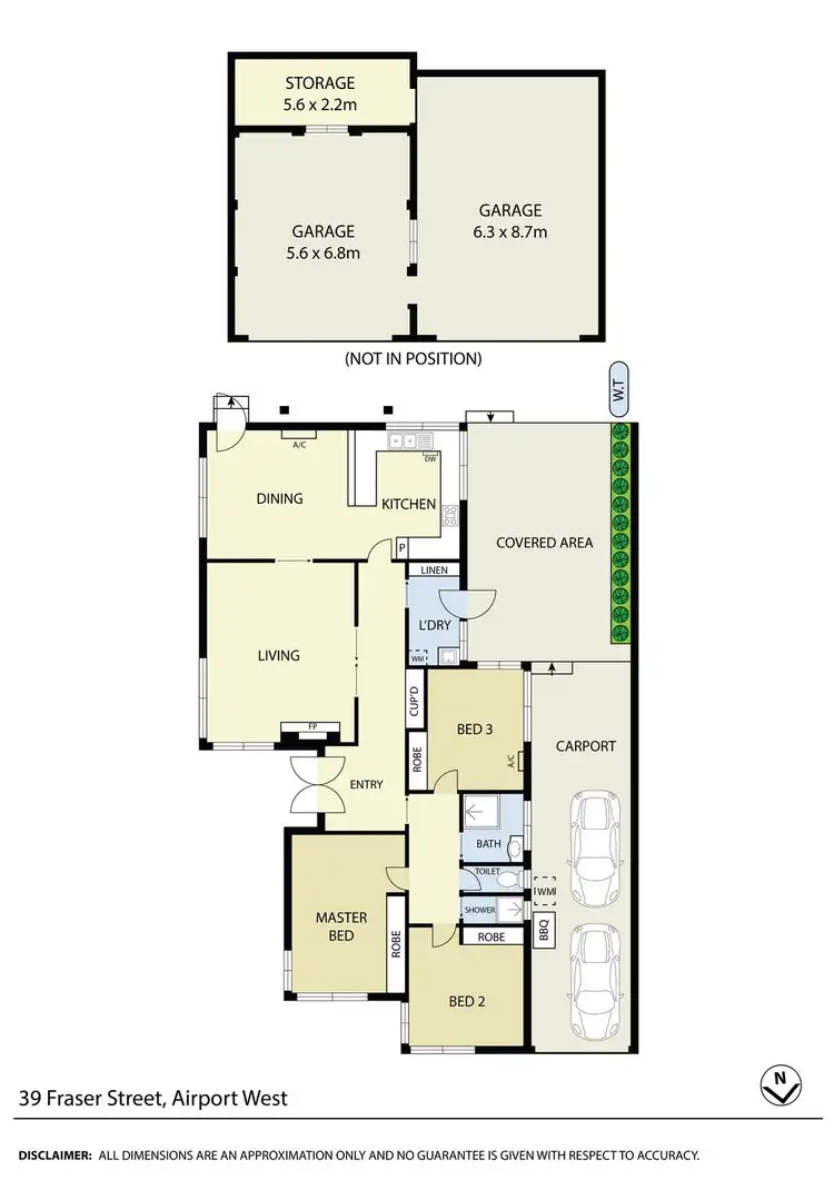 Floorplan of Homely house listing, 39 Fraser Street, Airport West VIC 3042