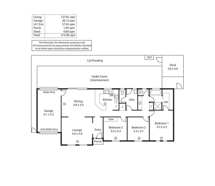 Floorplan of Homely house listing, 2B Olive Street, Seaton SA 5023