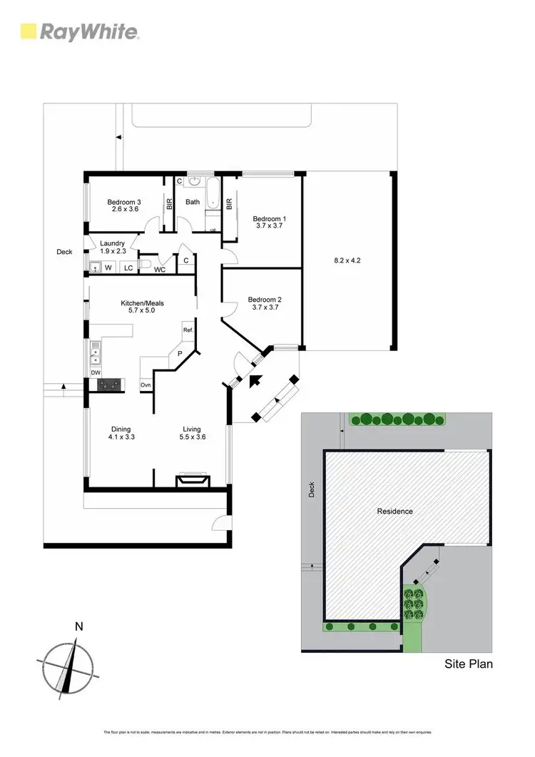 Floorplan of Homely unit listing, 2/5 Hillcrest Avenue, Chadstone VIC 3148