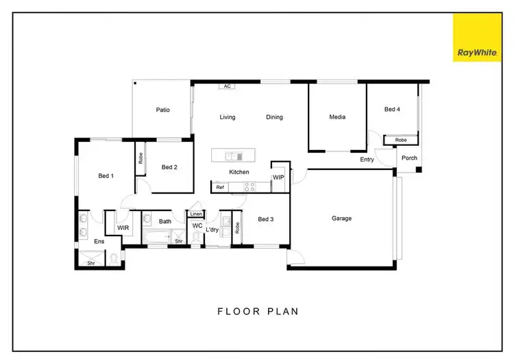 Floorplan of Homely house listing, 21 Potts Street, Palmview QLD 4553