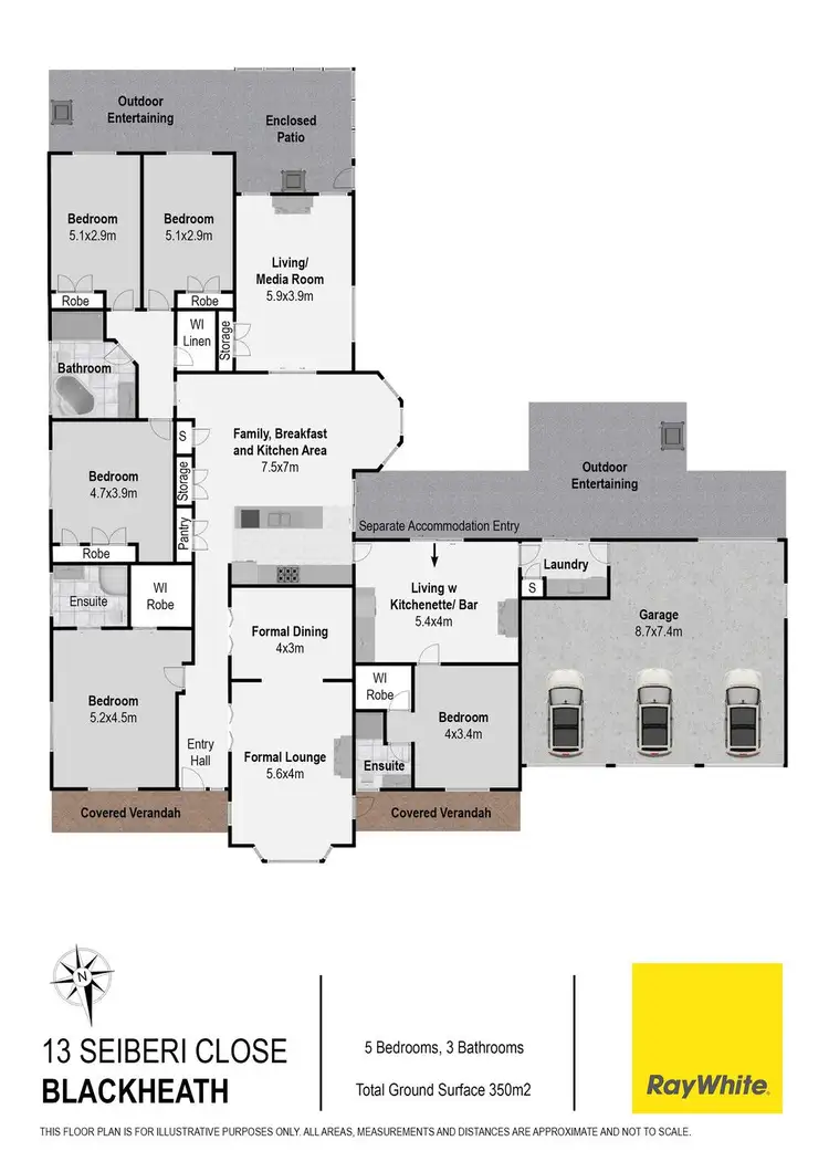 Floorplan of Homely house listing, 13 Seiberi Close, Blackheath NSW 2785