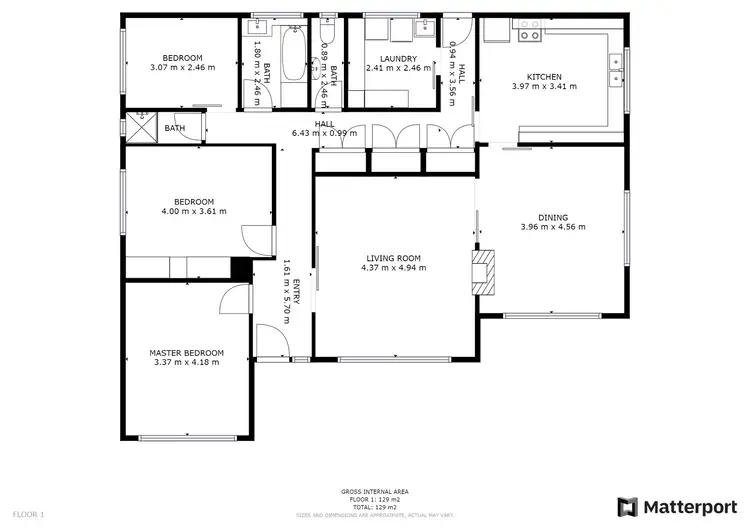 Floorplan of Homely house listing, 9 Gummow Street, Swan Hill VIC 3585