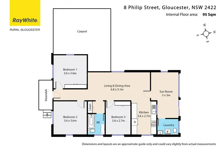 Floorplan of Homely house listing, 8 Philip Street, Gloucester NSW 2422