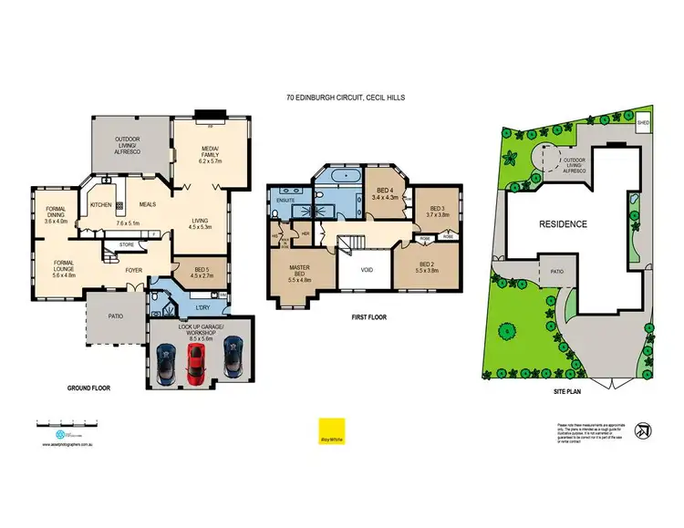 Floorplan of Homely house listing, 70 Edinburgh Circuit, Cecil Hills NSW 2171