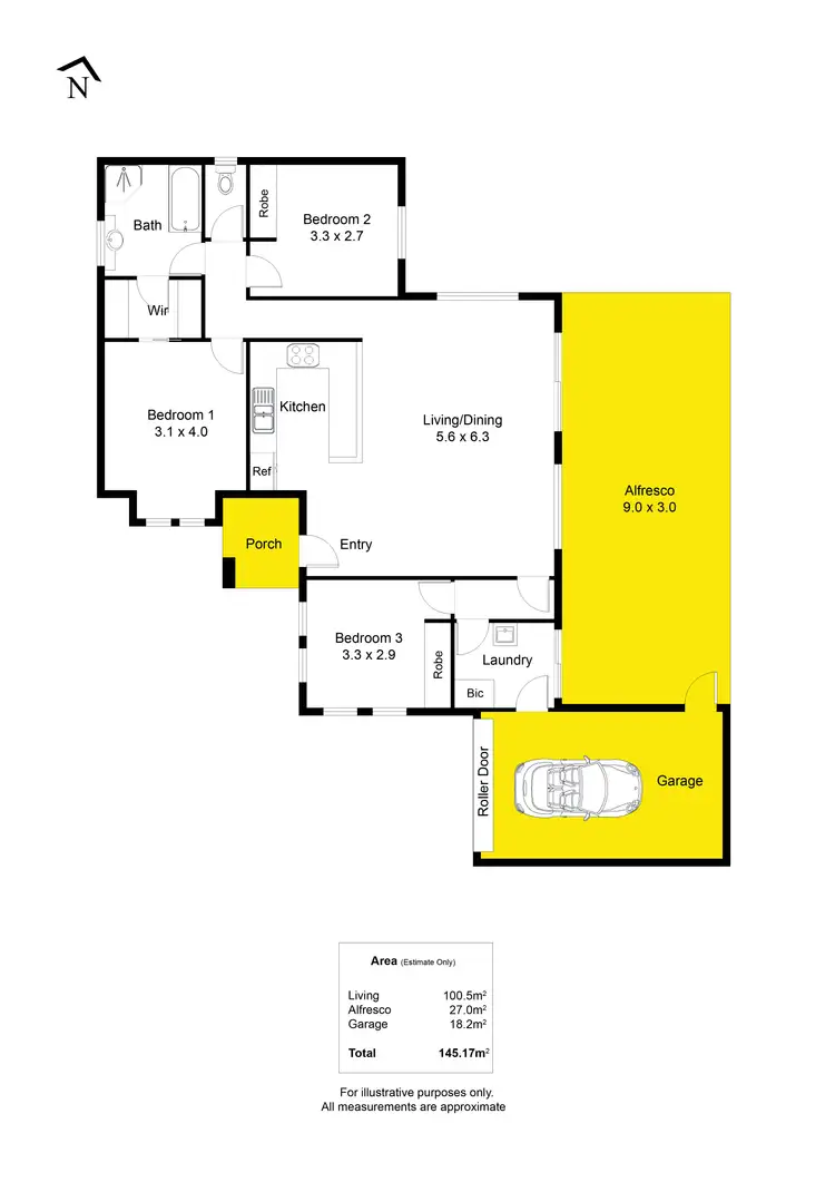 Floorplan of Homely house listing, 45 Knight Street, West Richmond SA 5033