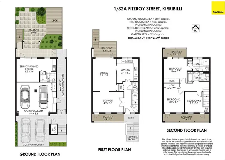 Floorplan of Homely house listing, 1/32A Fitzroy Street, Kirribilli NSW 2061