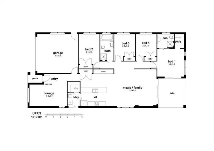 Floorplan of Homely house listing, Address available on request