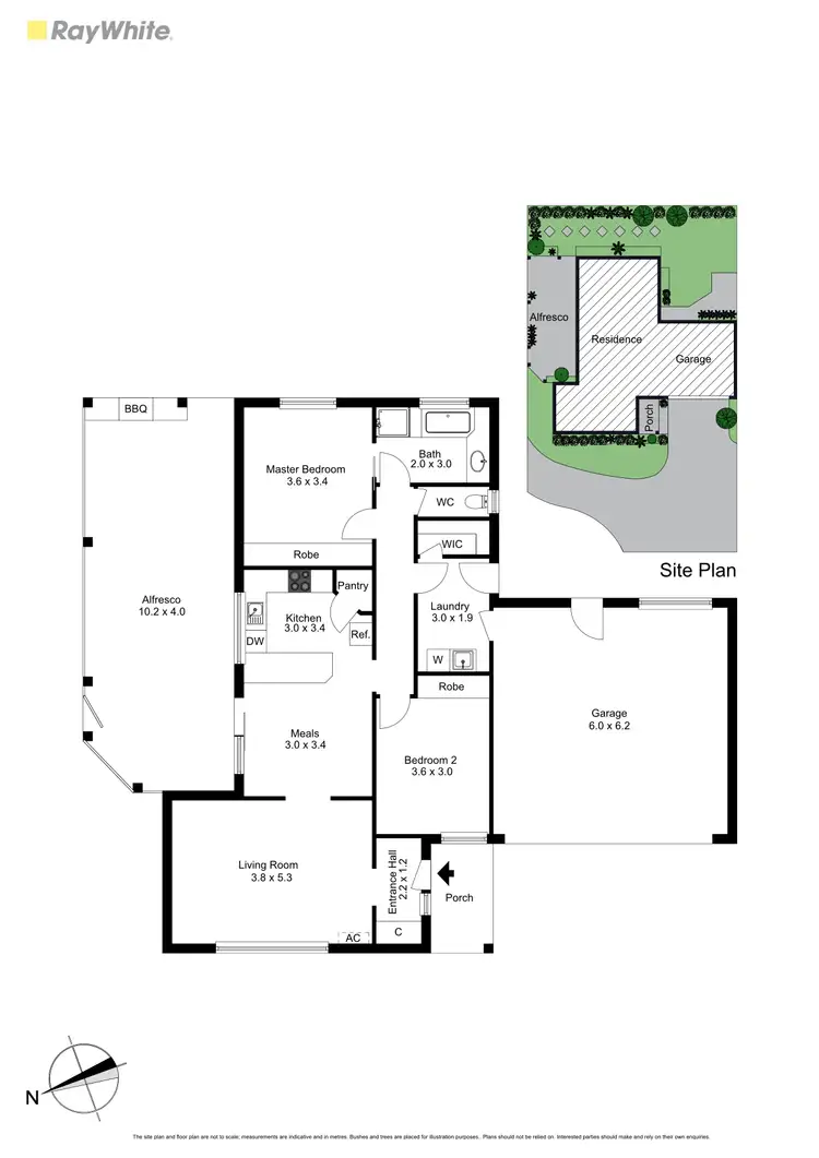 Floorplan of Homely unit listing, 2/29 Heatherhill Road, Frankston VIC 3199