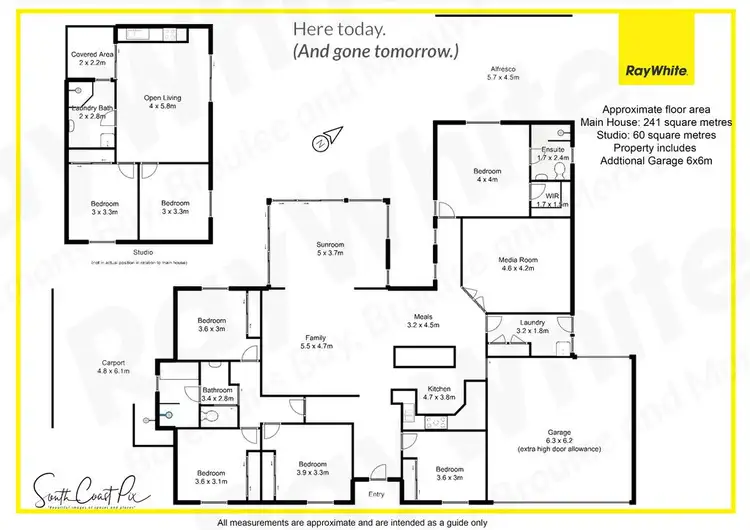 Floorplan of Homely house listing, 13 Hedley Way, Broulee NSW 2537
