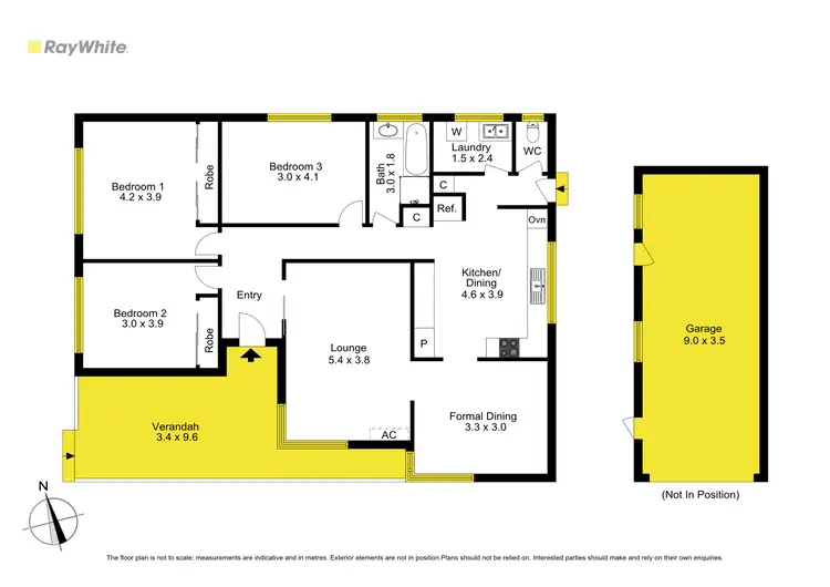 Floorplan of Homely house listing, 81 Rosemary Drive, Lalor VIC 3075