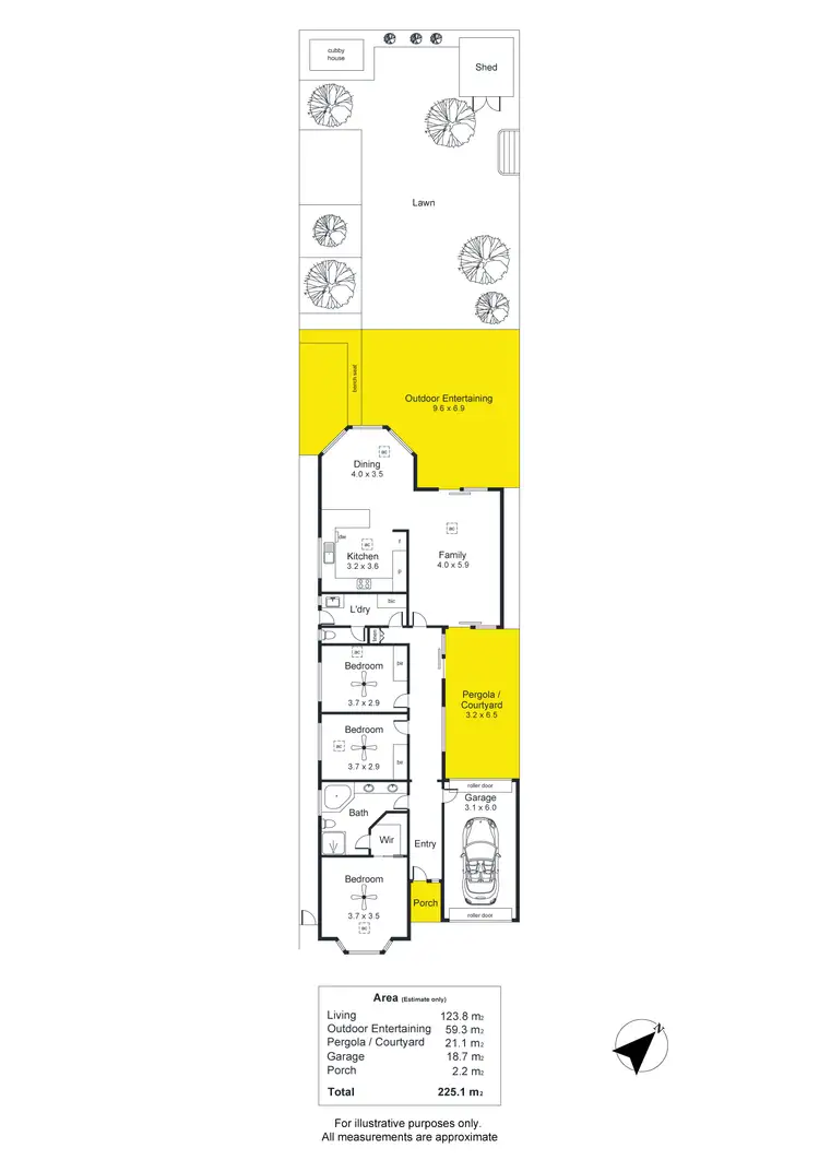 Floorplan of Homely house listing, 2 Aboyne Road, Lower Mitcham SA 5062