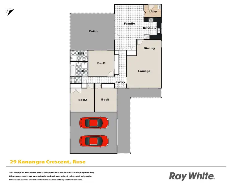 Floorplan of Homely house listing, 29 Kanangra Crescent, Ruse NSW 2560