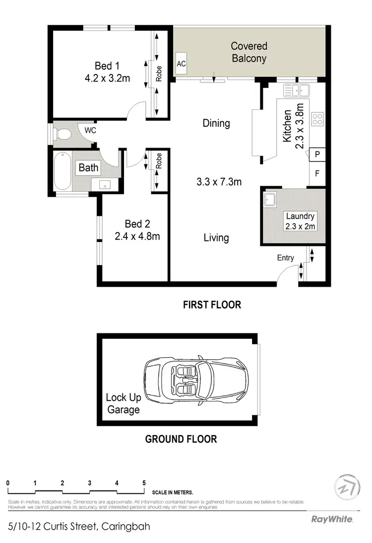 Floorplan of Homely unit listing, 5/10-12 Curtis Street, Caringbah NSW 2229