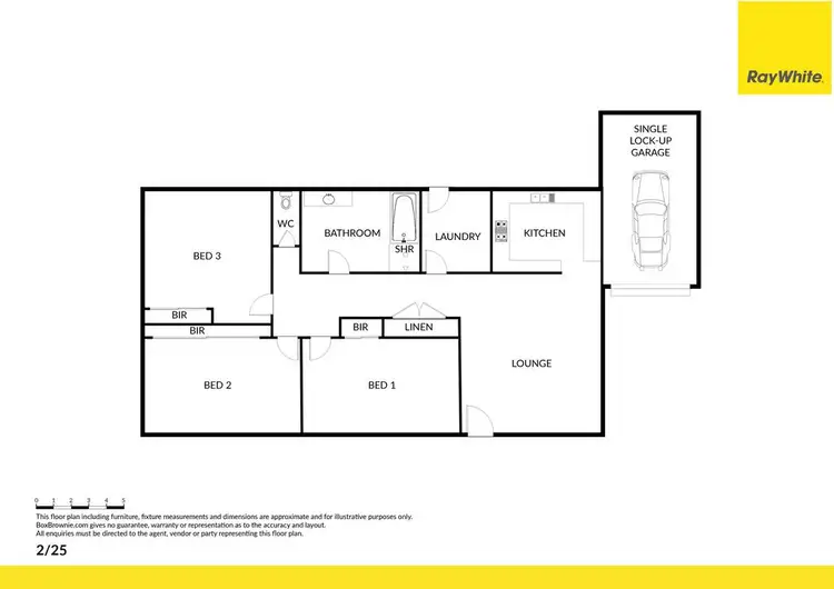 Floorplan of Homely house listing, 5/25 Ramsay Street, Corowa NSW 2646