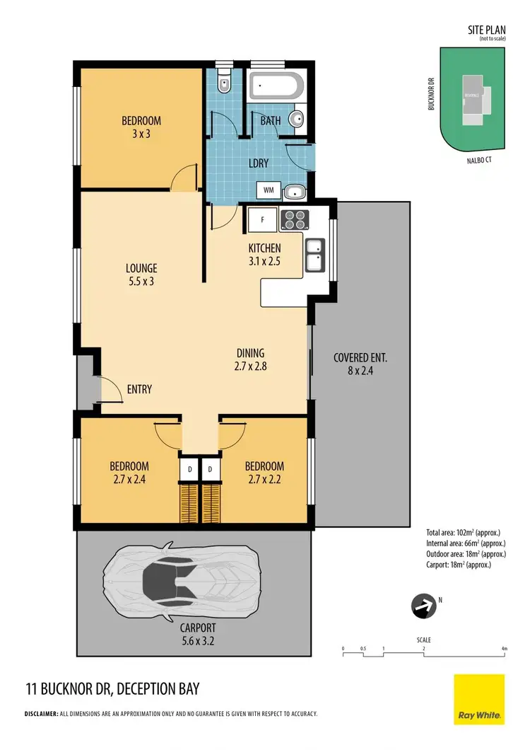 Floorplan of Homely house listing, 11 Bucknor Drive, Deception Bay QLD 4508