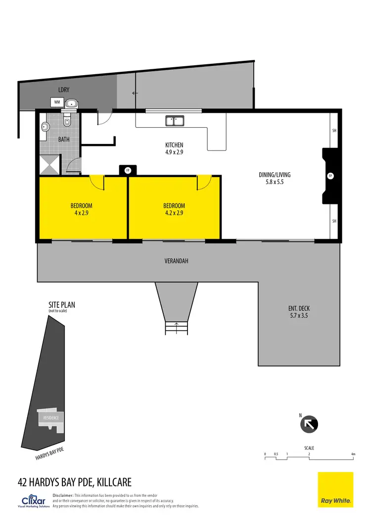 Floorplan of Homely house listing, 42 Hardys Bay Parade, Killcare NSW 2257