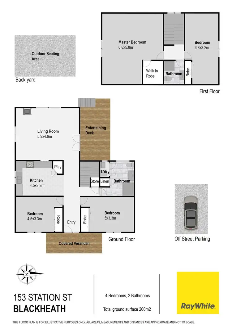 Floorplan of Homely house listing, 153 Station Street, Blackheath NSW 2785