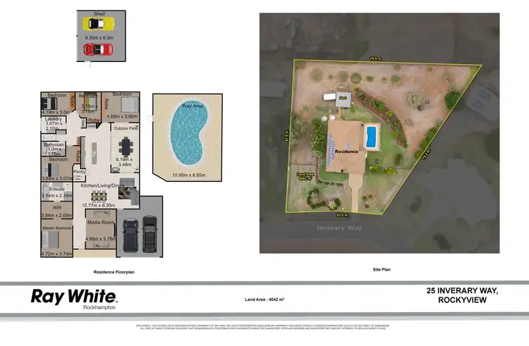 Floorplan of Homely house listing, 25 Inverary Way, Rockyview QLD 4701