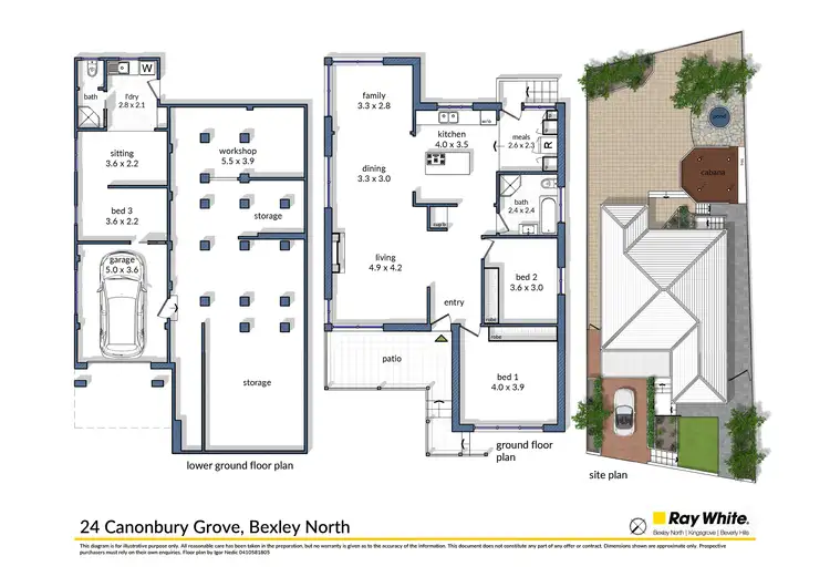 Floorplan of Homely house listing, 24 Canonbury Grove, Bexley North NSW 2207