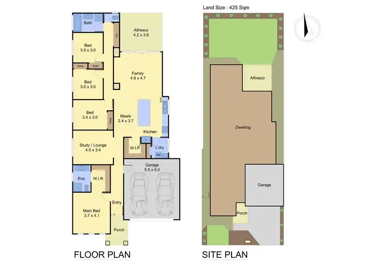 Floorplan of Homely house listing, 42 Freehold Street, Doreen VIC 3754