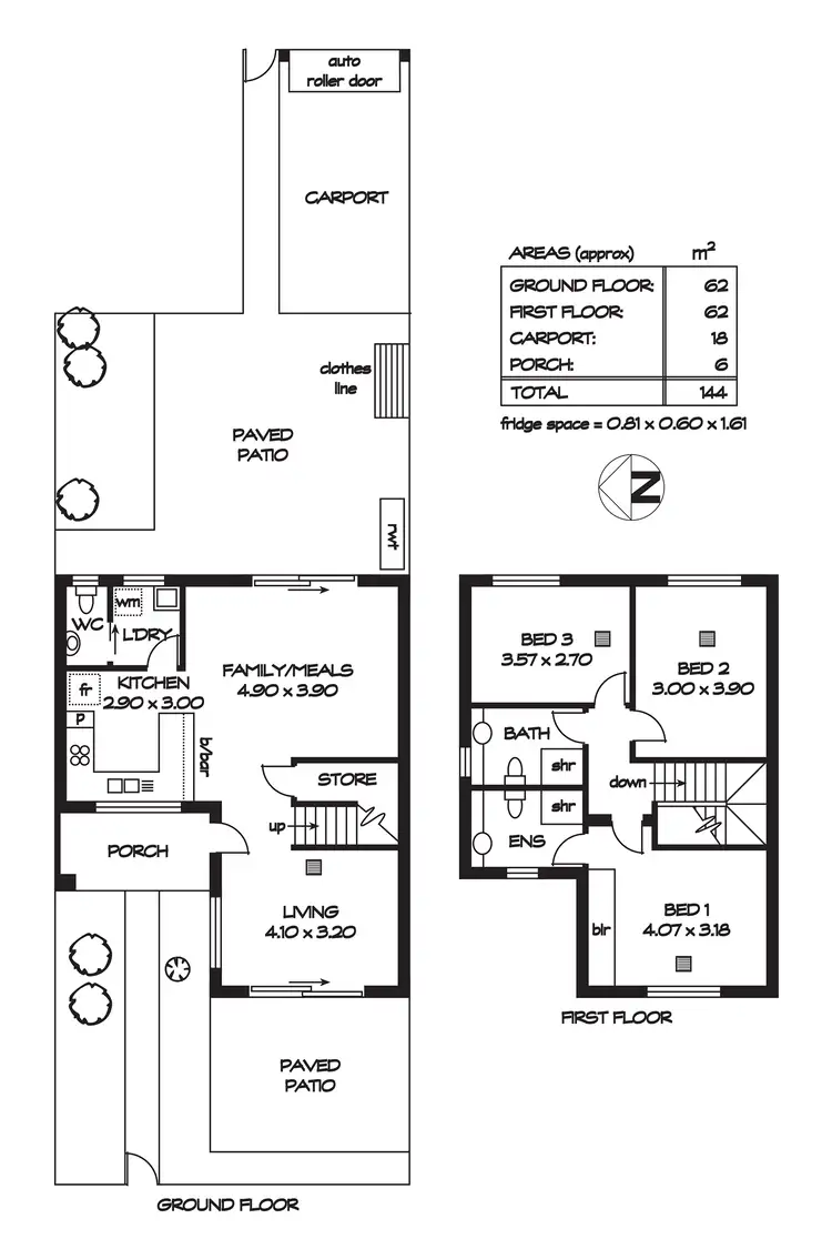 Floorplan of Homely house listing, 29 Byrness Avenue, Devon Park SA 5008