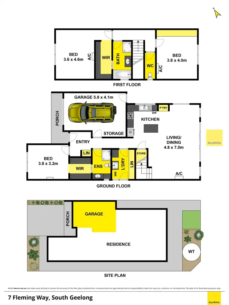 Floorplan of Homely house listing, 7 Fleming Way, South Geelong VIC 3220