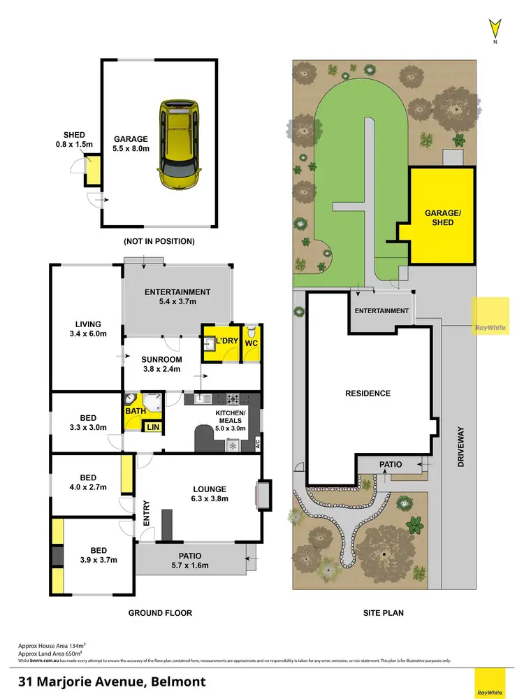 Floorplan of Homely house listing, 31 Marjorie Avenue, Belmont VIC 3216